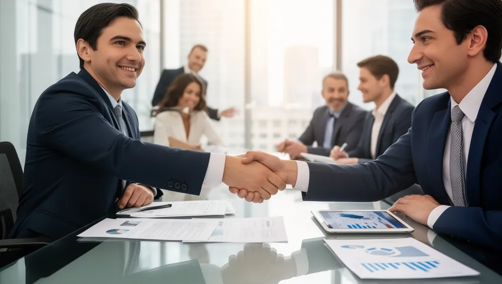 Clients meeting with a trusted investment management advisor in Goodyear, AZ