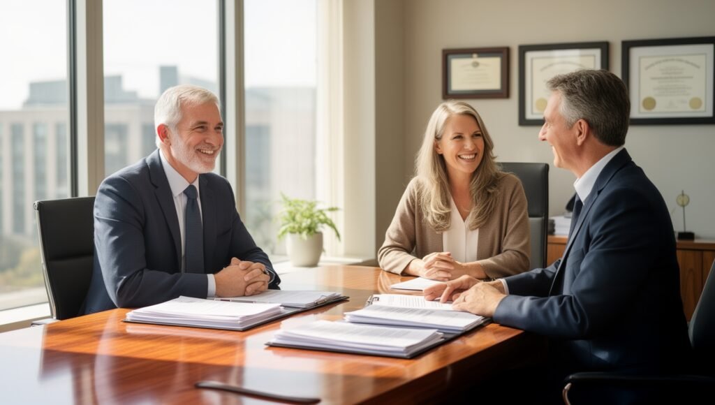 estate planning attorney trust office meeting