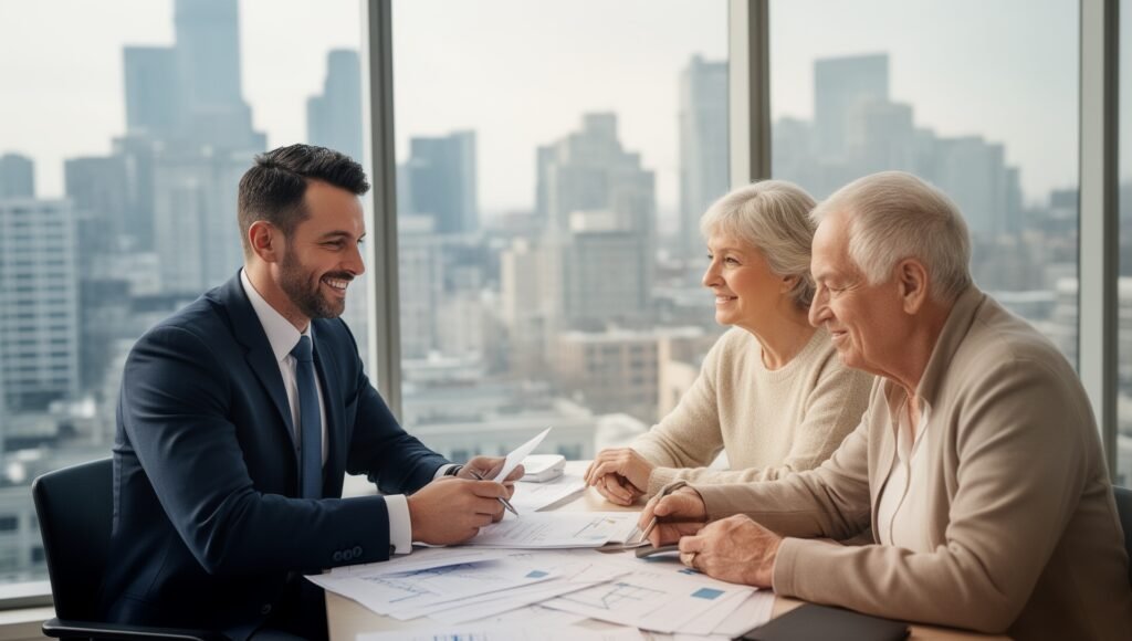 retirement planning financial advisor hero image