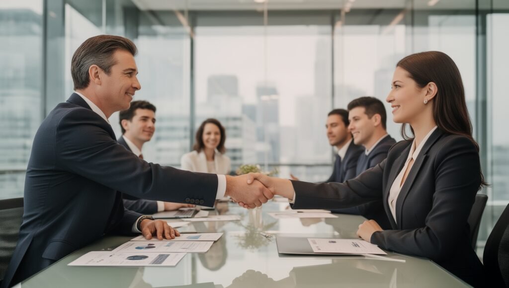 wealth management services trust advisor client meeting